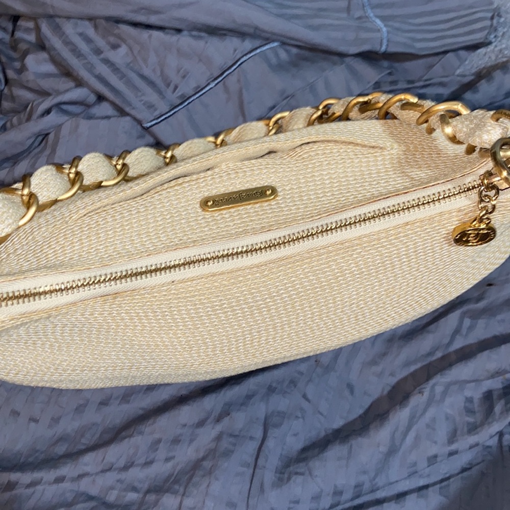 Eric Javits Squishee Chain Strap Shoulder Bag - image 6